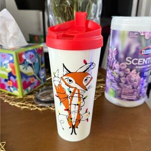 Kate Spade New York Thermal Mug, Festive Foxes